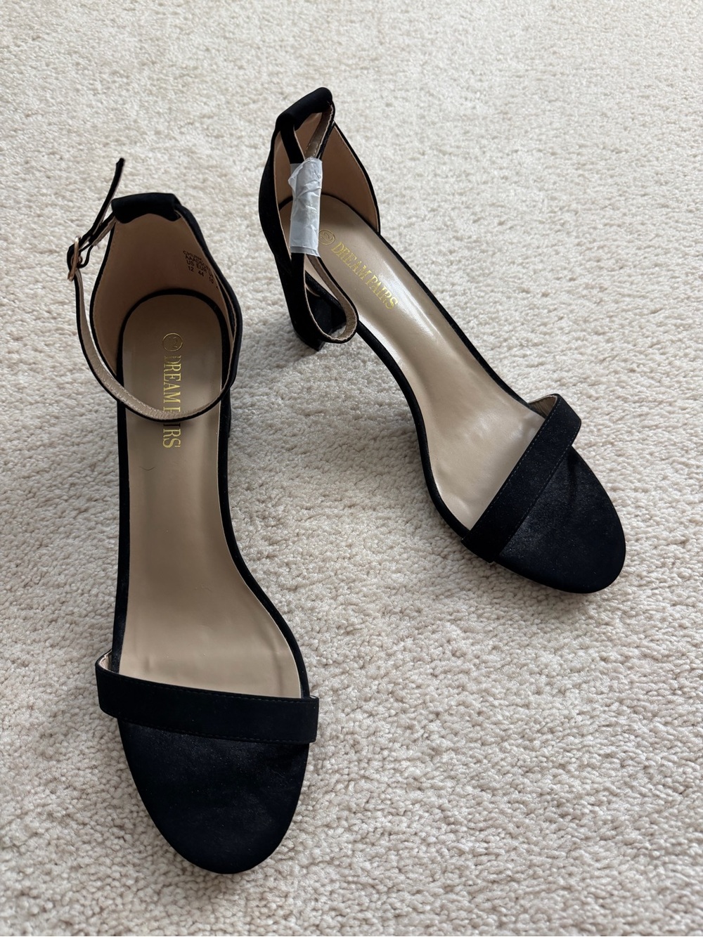 New Dream Pairs Black Ankle Strap Women’s Dress Sandals size 12